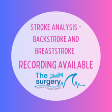 Load image into Gallery viewer, Stunning Starts Series - Swimming Teacher CPD - Stroke Analysis - Backcrawl and Breaststroke