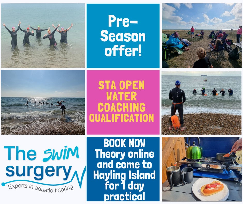 209122-STA Level 2 Open Water Swimming Coaching - online theory March weekend and practical April, Hayling Island, UK