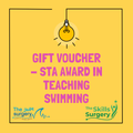 GIft Voucher  - STA Level 2 Award in Teaching Swimming