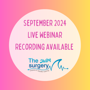 Live Webinar - Swimming Teacher CPD -Imaginative Teaching Points for all Strokes